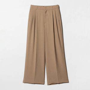 P 2タック ワイドパンツ ‐ウォッシャブル‐