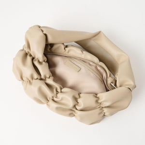 ギャザー ムーン ワンショルダーバッグ