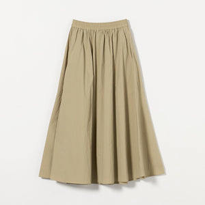 ボリューム ギャザー フレア スカート