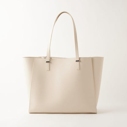 【WEB限定】ワンポイント シンプル トートバッグ（ソフトPCバッグ付） / A4 / 通勤