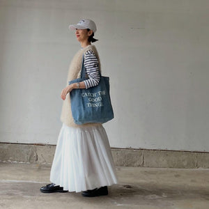 レタリング刺繍キャップ