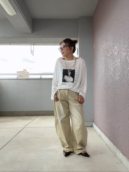 ピグメントワイドバレルデニム