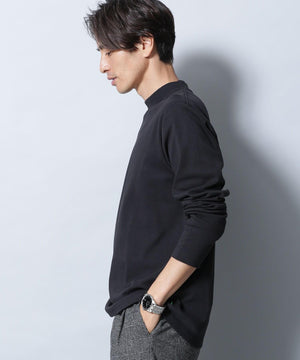 《イヤな臭いを軽減》Anti Smell モックネックロングスリーブＴシャツ
