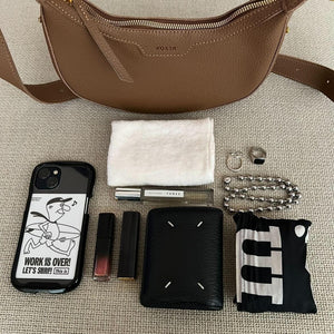 ハーフムーンショルダーバッグ