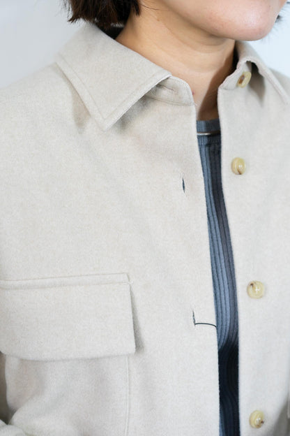 ウールライクCPOアウター