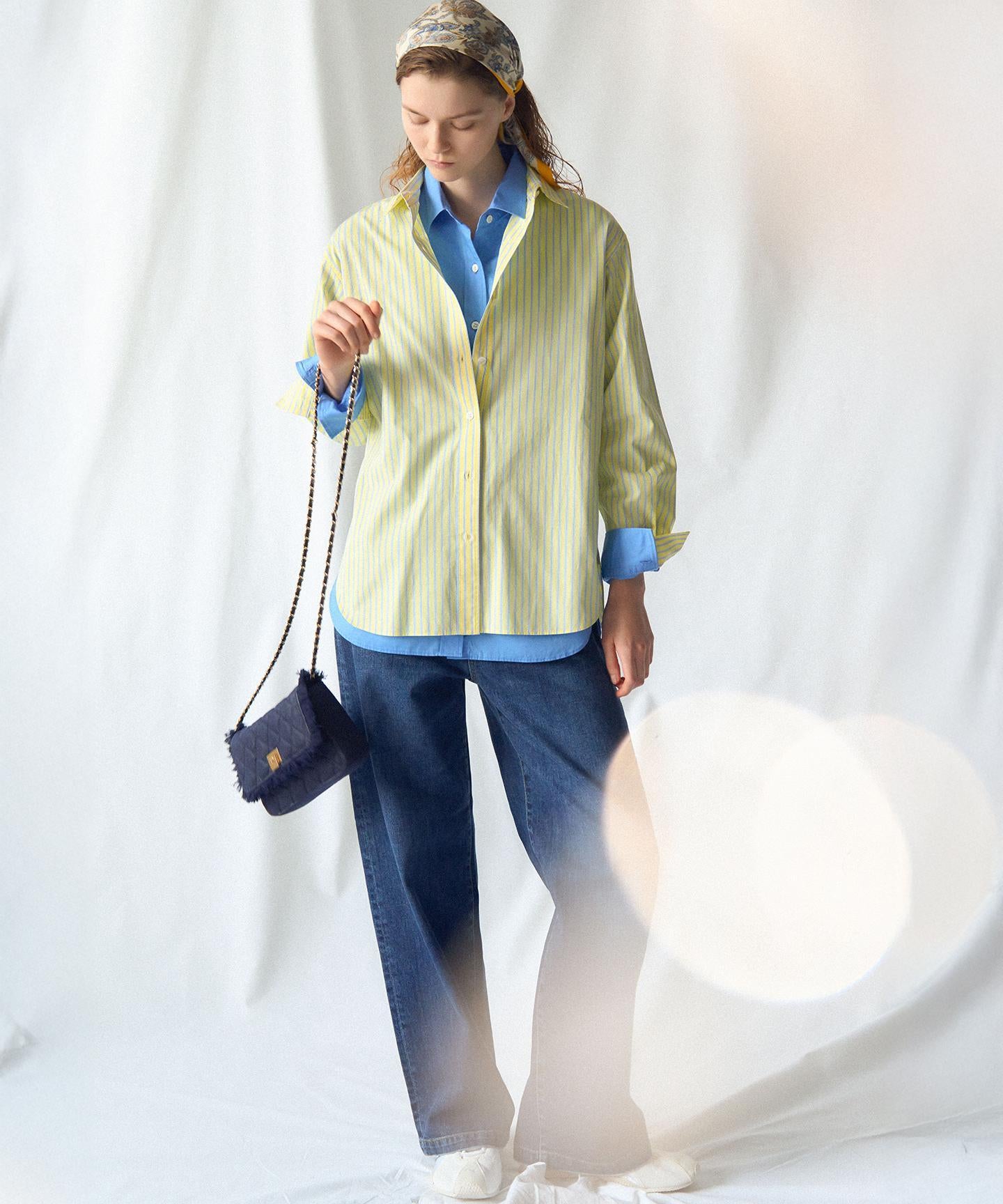 CANCLINI シャーティング ベーシックシャツ