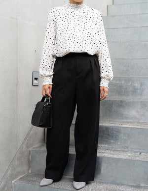 ワイドストレートパンツ