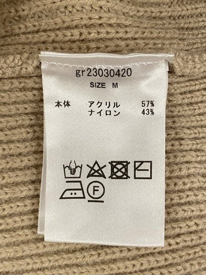 ハイネックボリュームスリーブニット