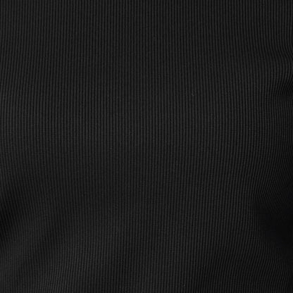 ニットライク モックネック カットソー