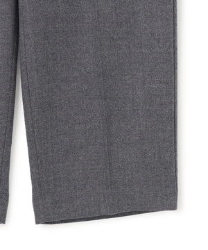 TERNES / 変形タックウールワイドパンツ