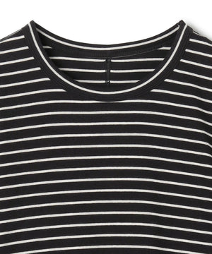 コットンカシミヤ クルーネックカットソー