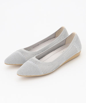 パターンメッシュ パンプス