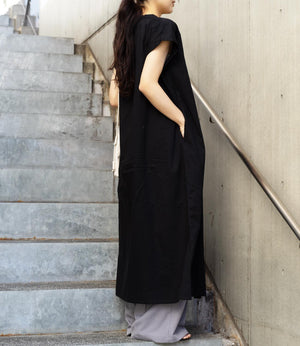 コットンロングワンピース