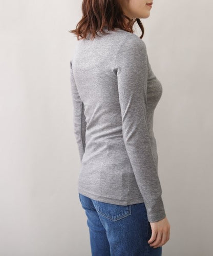 Ｔｅソフトミラノリブプルオーバー