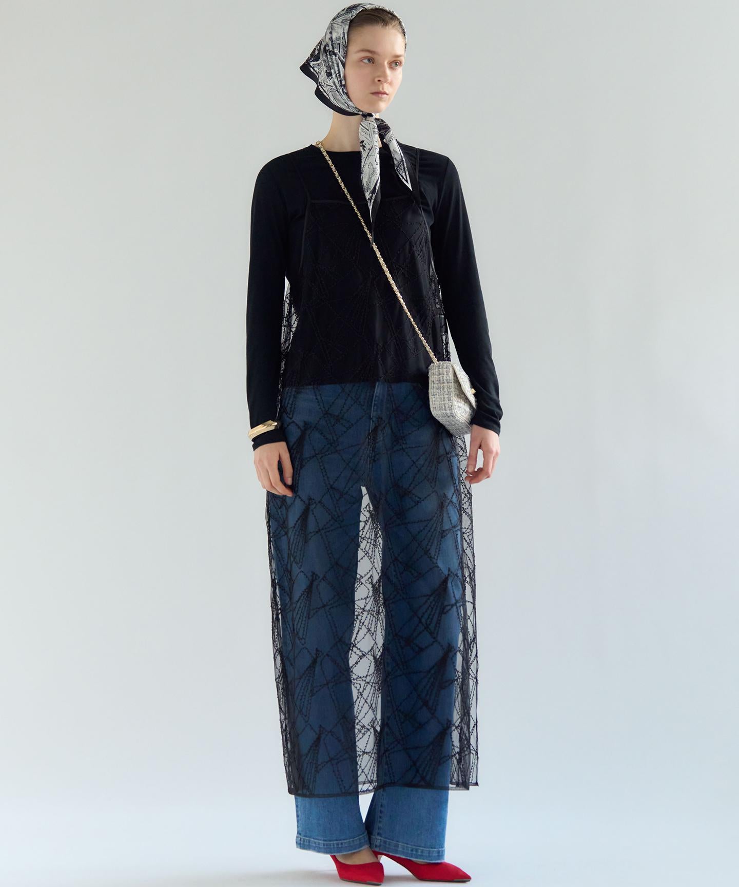 GIOLICA ツイードミニ ショルダーバッグ