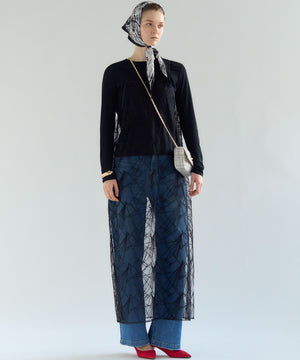 GIOLICA ツイードミニ ショルダーバッグ