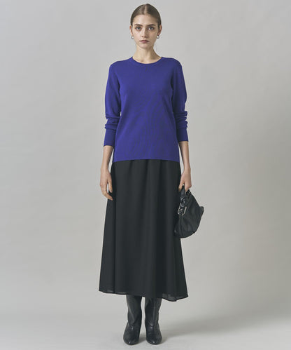 エクストラファインメリノ クルーネックプルオーバー