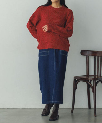 ケーブルニット