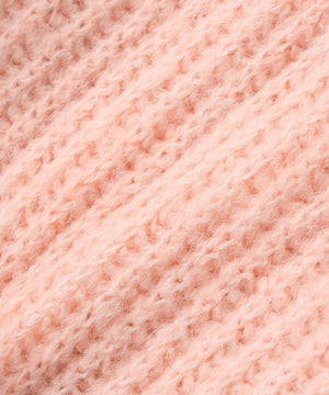 クロップドアゼフォルムニット