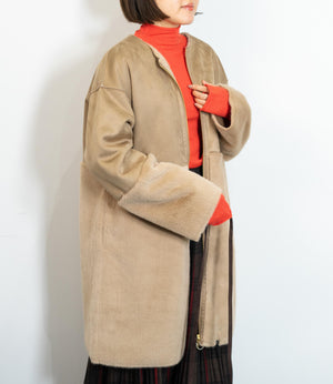 フェイクファームートンアウター