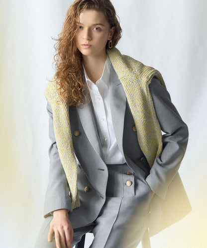 CANCLINI シャーティング ベーシックシャツ