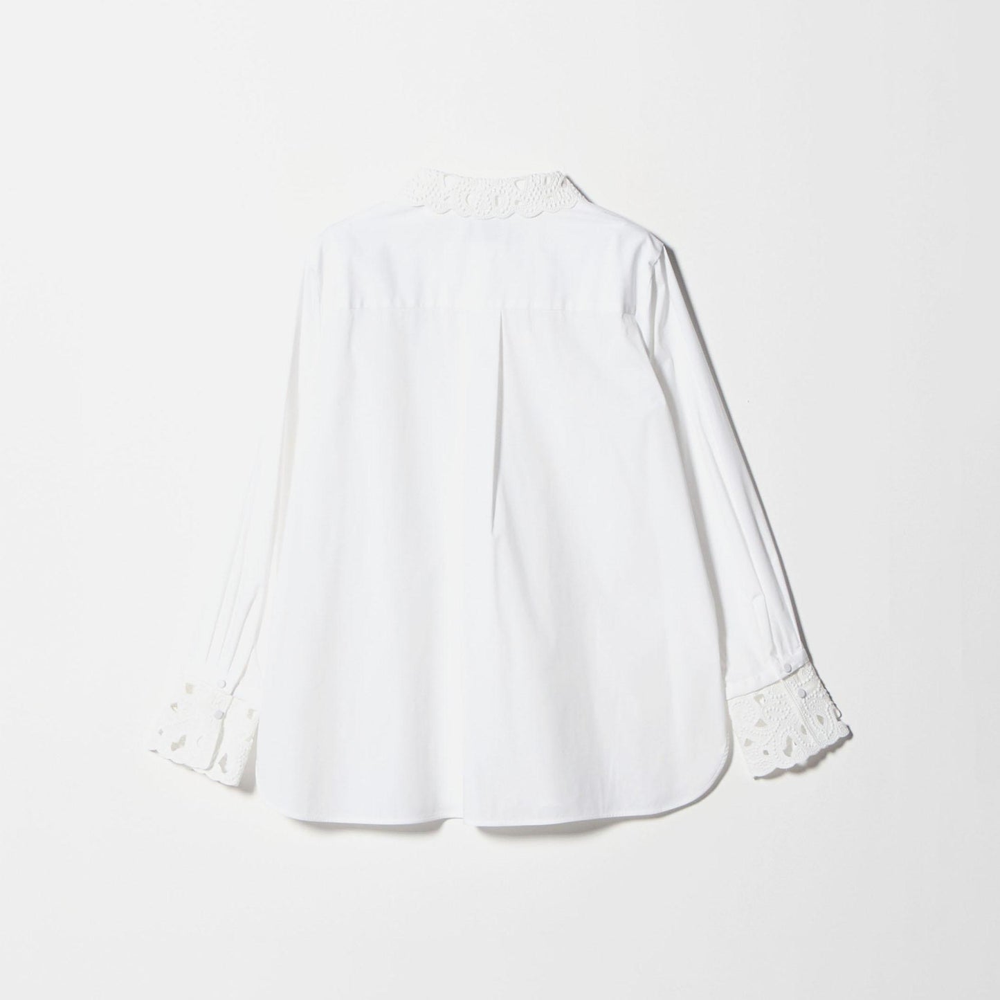 エンブロイダリー カラー シャツ ‐ウォッシャブル‐