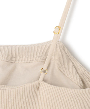 カップ付き キャミソール