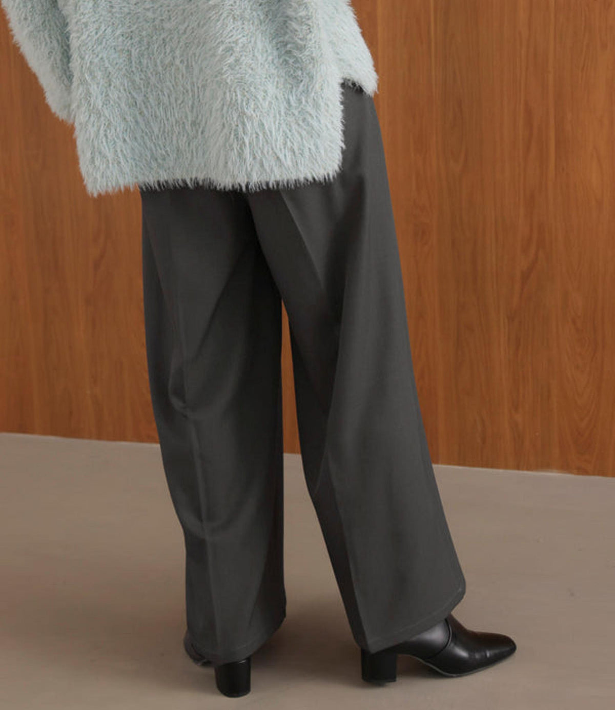 2タックストレートパンツ