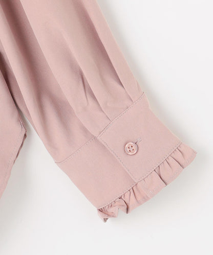 ピンタックフリル シャツ