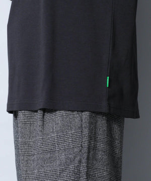 《イヤな臭いを軽減》Anti Smell モックネックロングスリーブＴシャツ