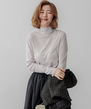 レイヤードタートル カットソー