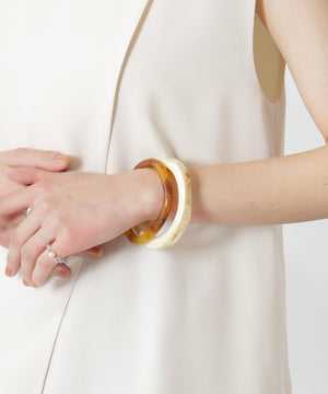 バイカラーコンビバングルセット