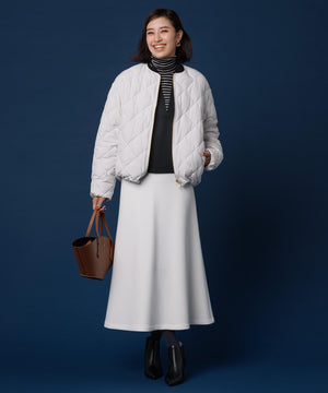 コットンカシミヤ タートルネックカットソー