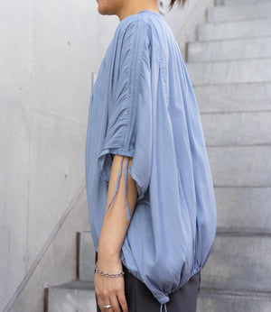 ギャザーモーフドルマンブラウス