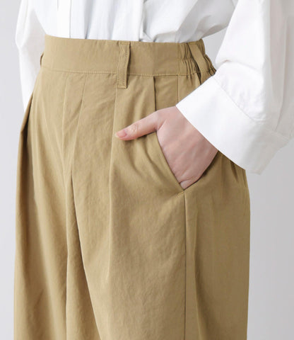 【UVカット】ストレッチテックチノワイドパンツ