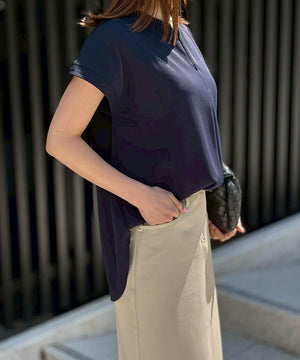 フロント2wayステッチワークブラウス