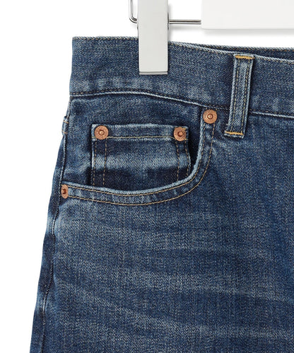 23区DENIM ストレッチ ワイドパンツ
