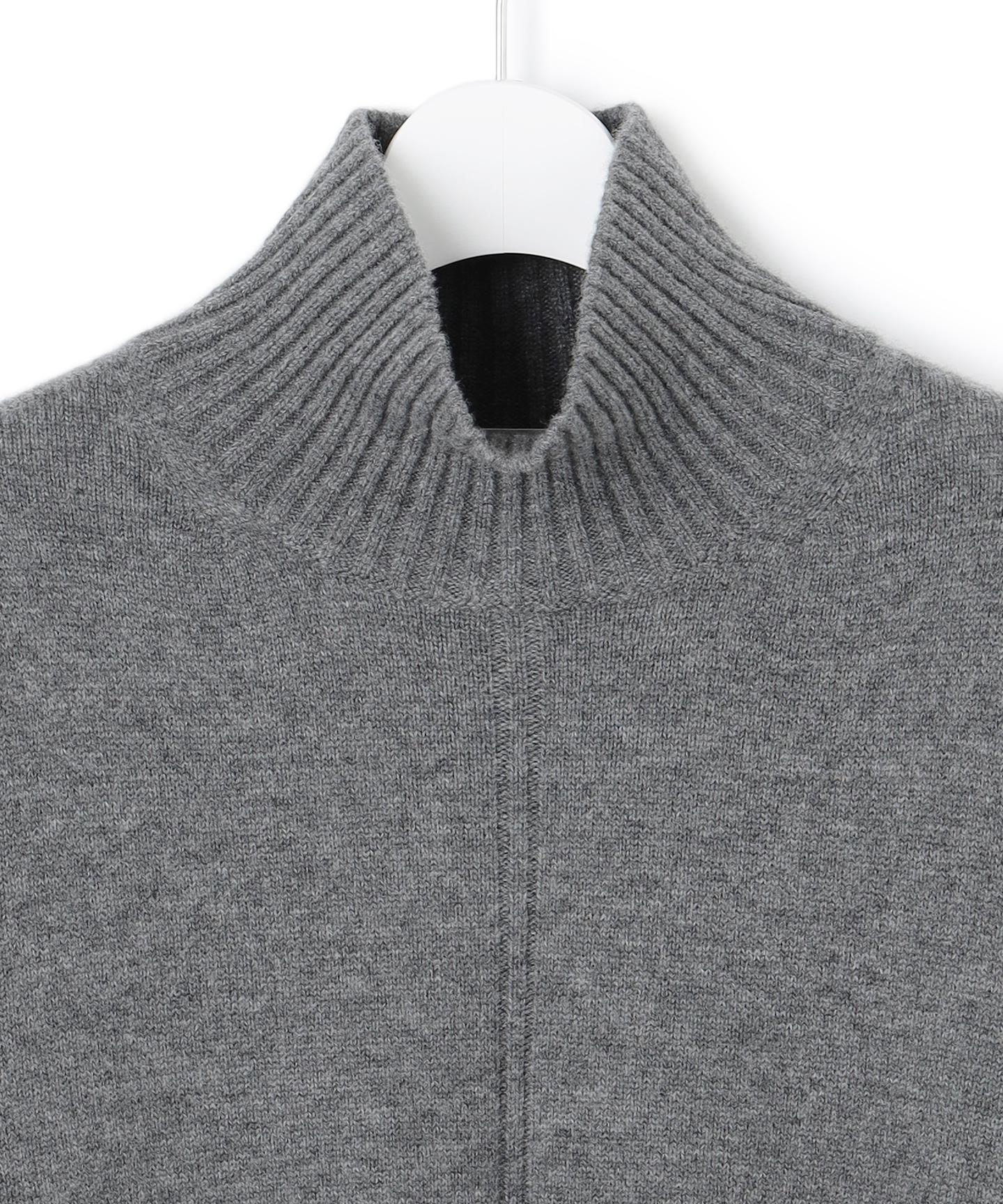 ソフトカシミヤミックス ハイネックニット