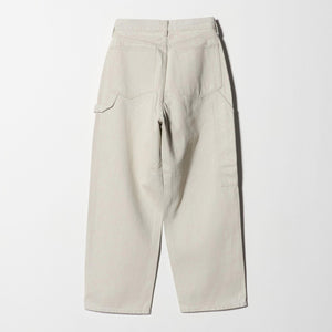 コットンデニム ペインターパンツ