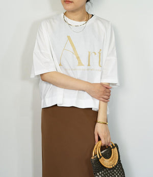 【接触冷感】ショートロゴTシャツ