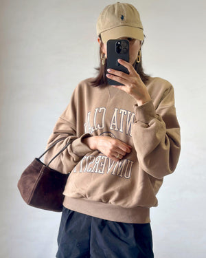 カレッジロゴスウェット