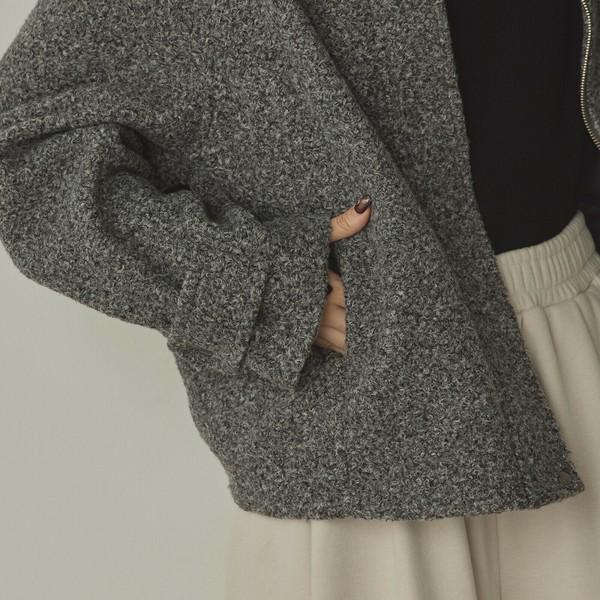 ミックスプードルショートアウター