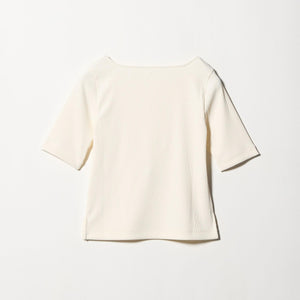 ニットライク スクエアネック カットソー