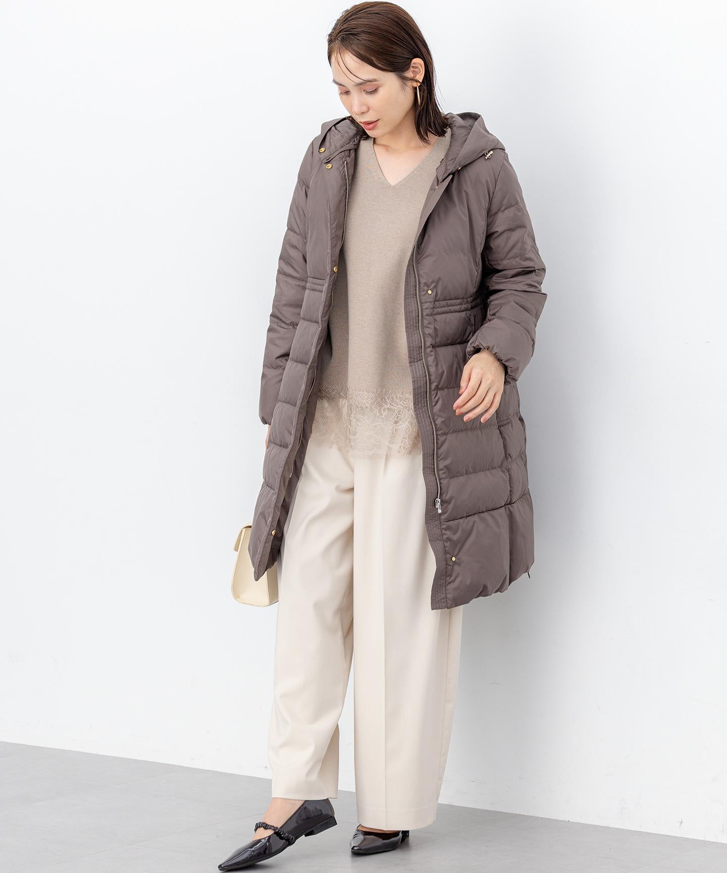 レースモチーフニットプルオーバー