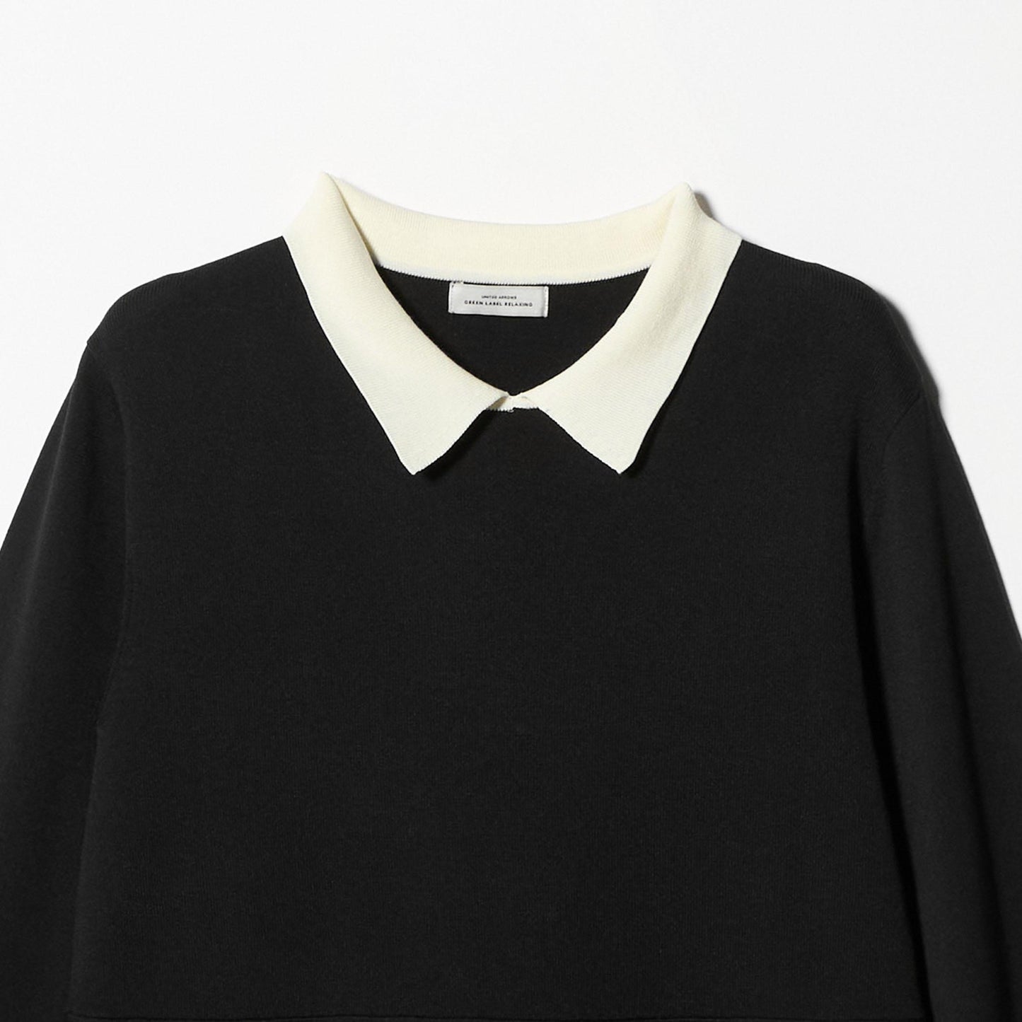 ハイショク エリツキ ニット ワンピース