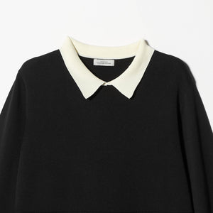 ハイショク エリツキ ニット ワンピース