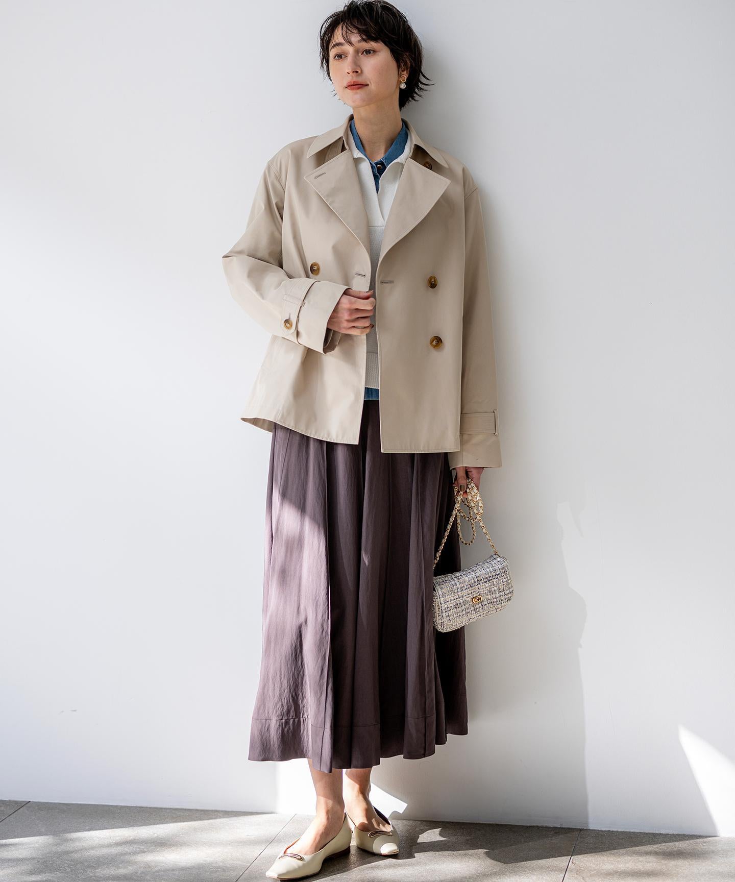 GIOLICA ツイードミニ ショルダーバッグ