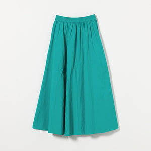 ボリューム ギャザー フレア スカート