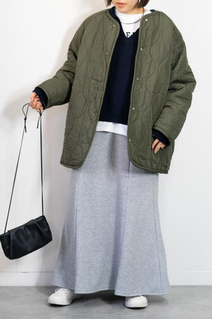 裏起毛マーメイドカットスカート