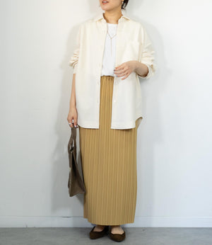 Iラインプリーツスカート